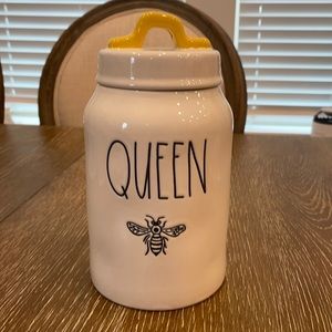 Rae Dunn Queen Bee Small Canister